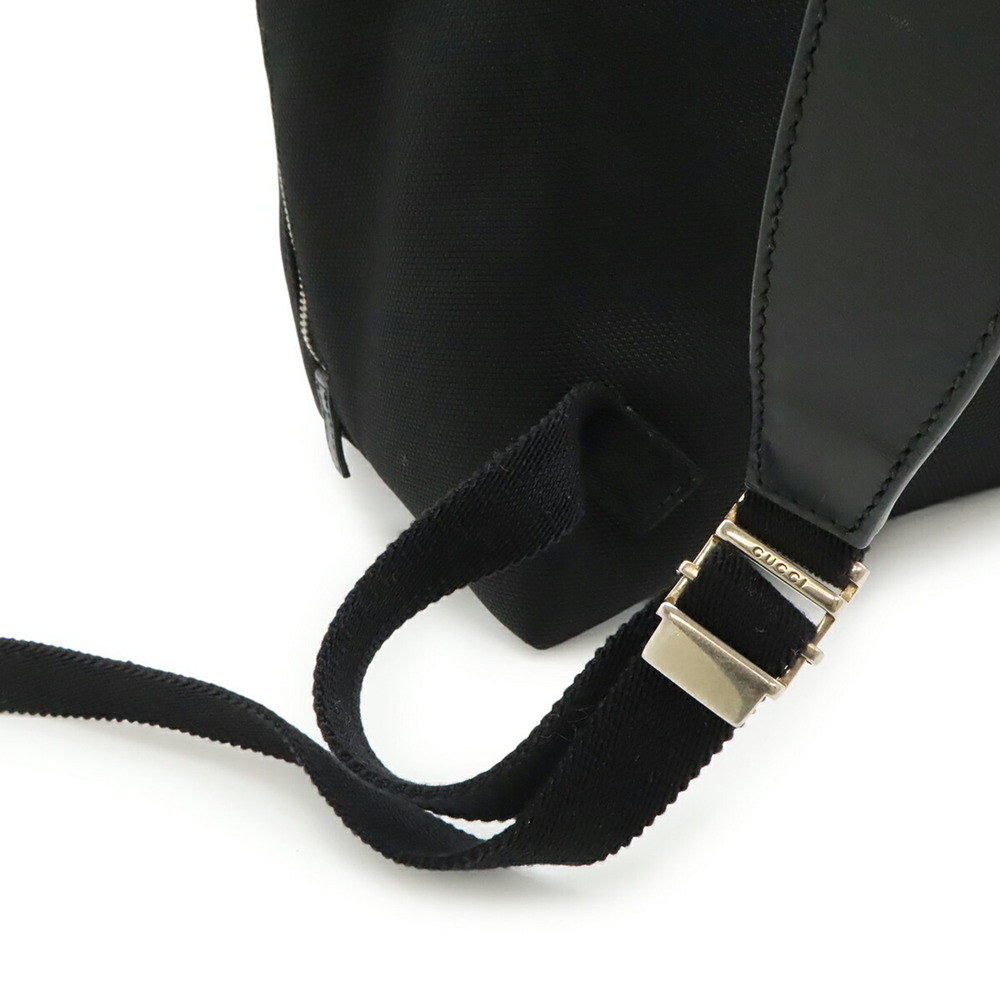 GUCCI Authentic Black Leather Backpack - Picture 7 of 10
